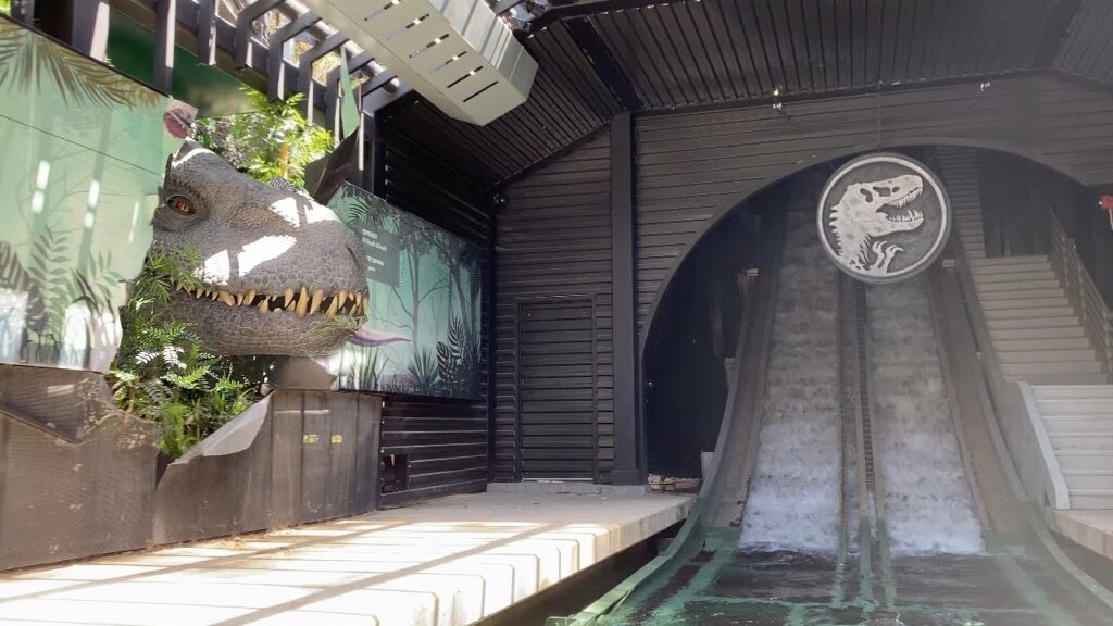 [NEW] JURASSIC WORLD The Ride! New INDOMINUS REX! | Universal Studios Hollywood 2021! | Jurassic World - The Ride is officially back open at Universal Studios Hollywood! With a new refurbishment & brand new additions including two amazing Indomius Rex animatronics! Check it out!
