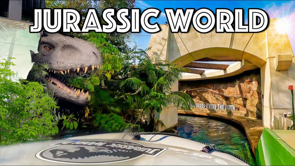 Jurassic World: The Ride FULL POV - Universal Studios Hollywood [4K] | ►DISNEY BEAT PLAYLIST: