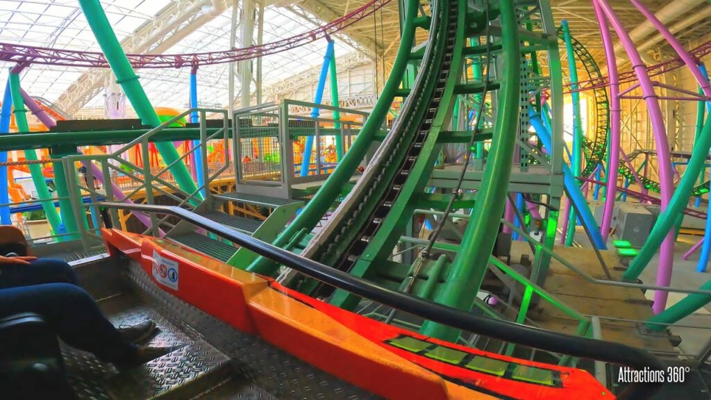 Teenage Mutant Ninja Turtles Coaster | World's Steepest Indoor Coaster Ride | TMNT Shellraiser 2022 | You can also meet your favorite Teenage Mutant Ninja characters.