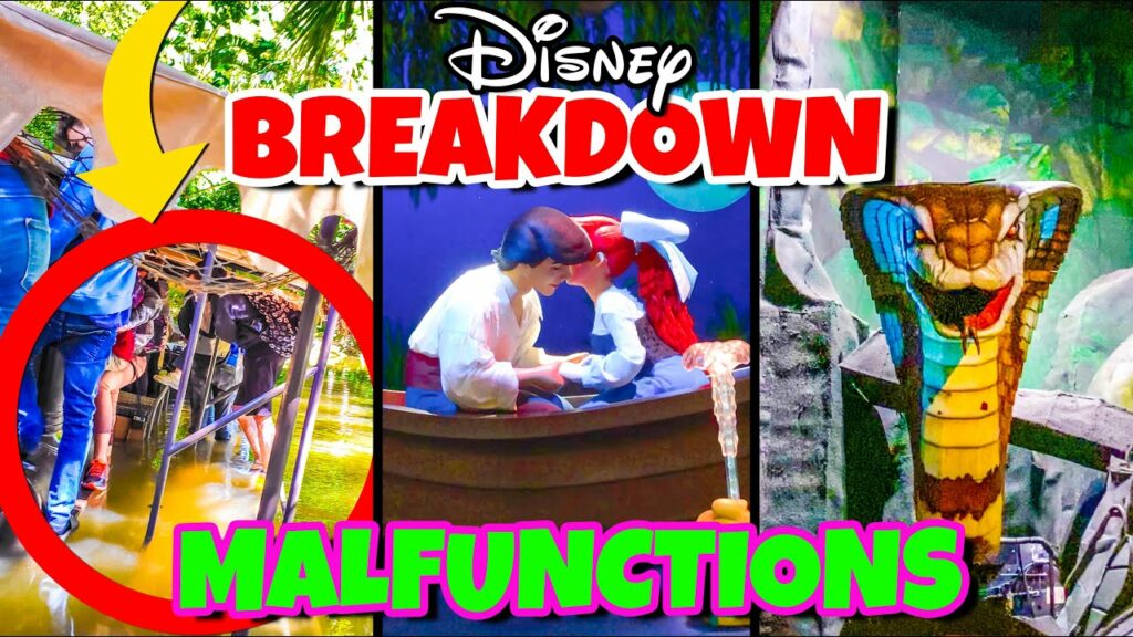 Top 10 Disney Fails, Ride Breakdowns & Malfunctions Pt 3 Walt Disney World & Disneyland | ►LAST VIDEO: Top Walt Disney World Rides vs Disneyland Rides Pt4 -