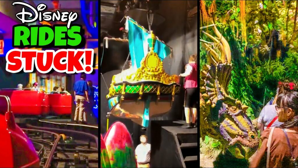 Top 10 Disney Ride Breakdowns Pt 2 | Stuck on Disney Rides | ►LAST VIDEO: Top 7 Hidden Secrets at Disneyland - Pt 3