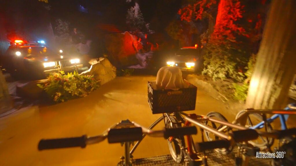 E.T - Flying Ride at Universal Studios 2020 | E.T Adventure dark ride reminds us of Peter Pan ride you can find at a Disneyland, Magic Kingdom in Walt Disney World, Shanghai Disneyland, Disneyland Paris, and Tokyo Disneyalnd.