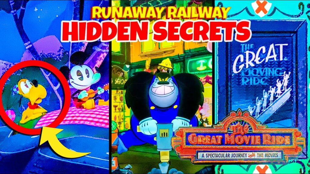 Top 10 Hidden Secrets in Mickey and Minnie Runaway Railway - Disney World | ►LAST VIDEO: Top 5 Defunct Walt Disney World Parades