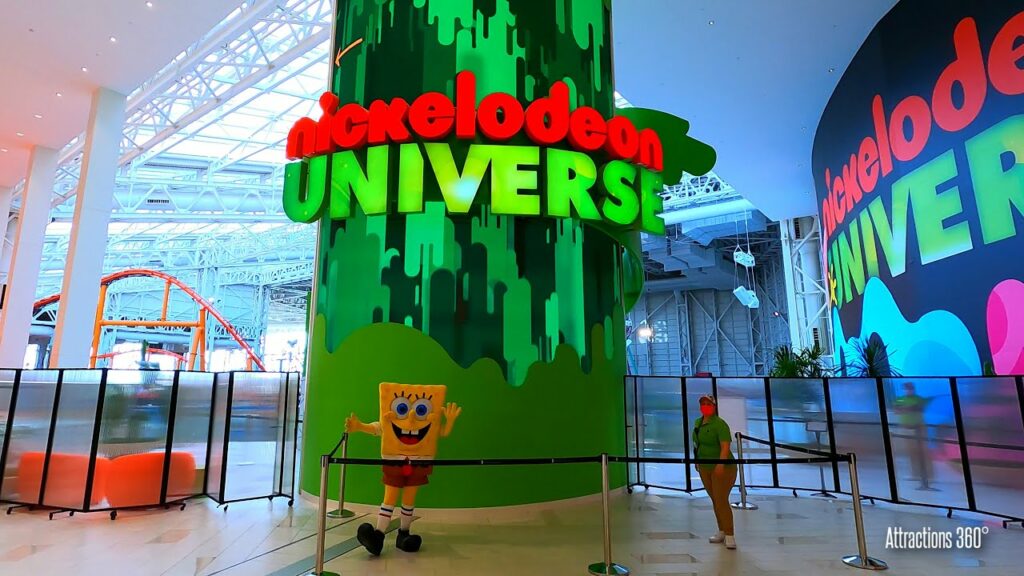 NEW Indoor Theme Park - Nickelodeon Universe - American Dream - New Jersey | There are 5 thrill roller coaster you can ride: