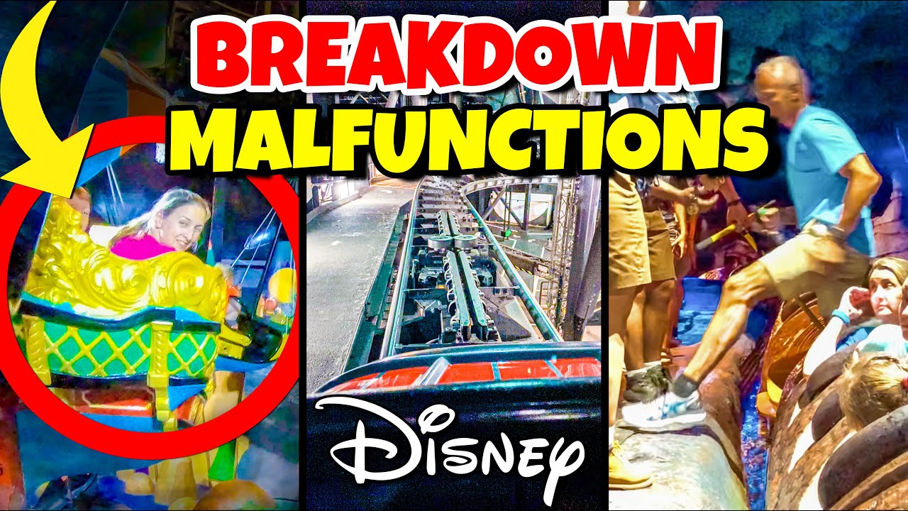 Top 10 Disney Fails Ride Breakdowns Malfunctions Pt 5 Walt Disney Top 10 Disney Fails Ride Breakdowns Malfunctions Pt 5 Walt Disney