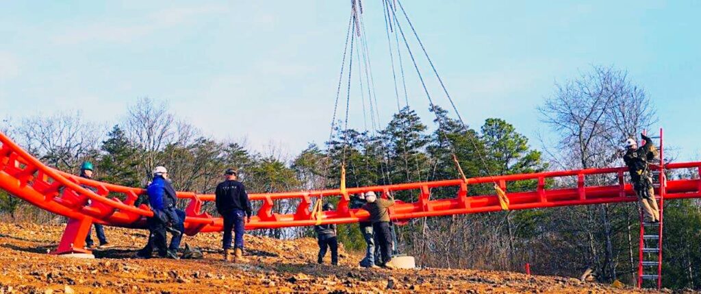 Dollywood Completes Track for Big Bear Mountain