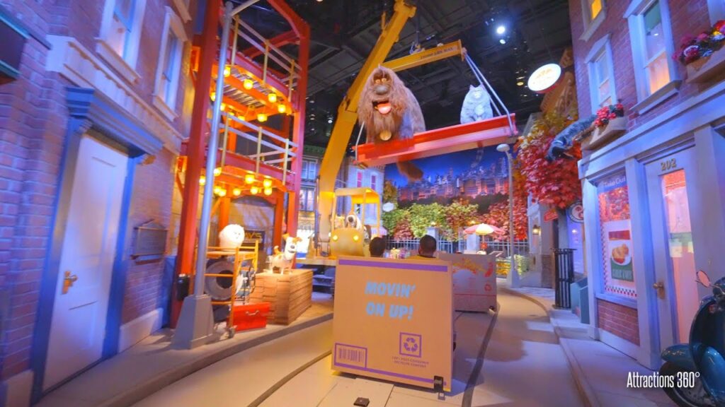 NEW RIDE! Secret Life of Pets Dark Ride POV at Universal Studios Hollywood | "Discover the exciting world of Illumination’s The Secret Life of Pets when you meet your favorite characters on the all-new ride, The Secret Life of Pets: Off the Leash. Join Max, Duke, Gidget and Snowball on a journey through the streets of New York City as you get ready to be welcomed into your new home." - www.universalstudioshollywood.com