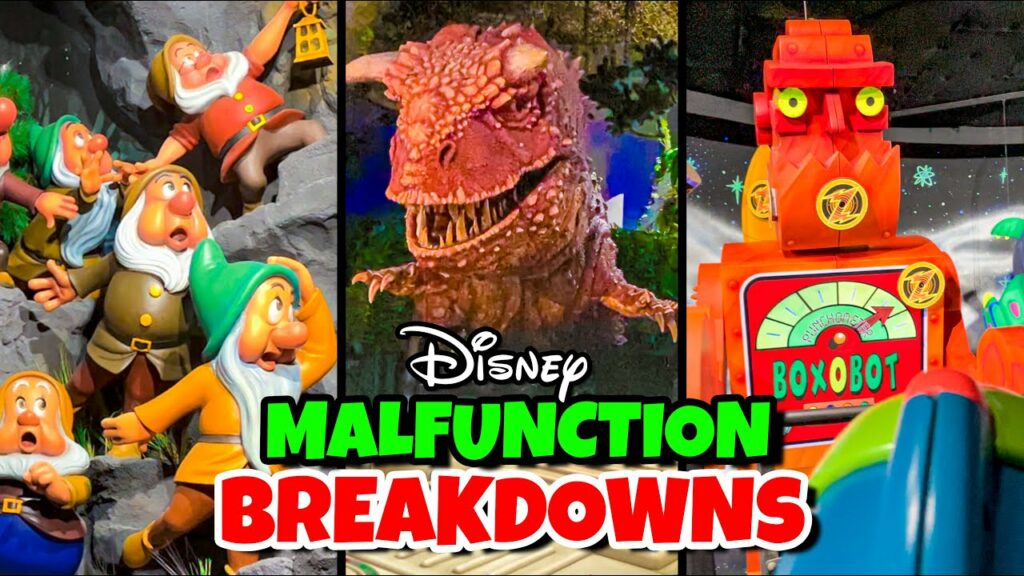 Top 10 Disney Fails, Ride Breakdowns & Malfunctions Pt 7 - Walt Disney World & Disneyland | Have you ever gotten stuck on a Disney Ride? Well, today get ready to explore ride breakdowns & malfunctions from Walt Disney World & Disneyland. This includes rides like Splash Mountain at Magic Kingdom, Haunted Mansion Holiday at Disneyland, Dinosaur & Kilimanjaro Safaris at Animal Kingdom, Snow White's Enchanted Wish & Roger Rabbit's Cartoon Spin at Disneyland, the new Remy's Ratatouille Adventure plus so much more! DON'T FORGET TO LIKE AND SUBSCRIBE!*** ► ◄