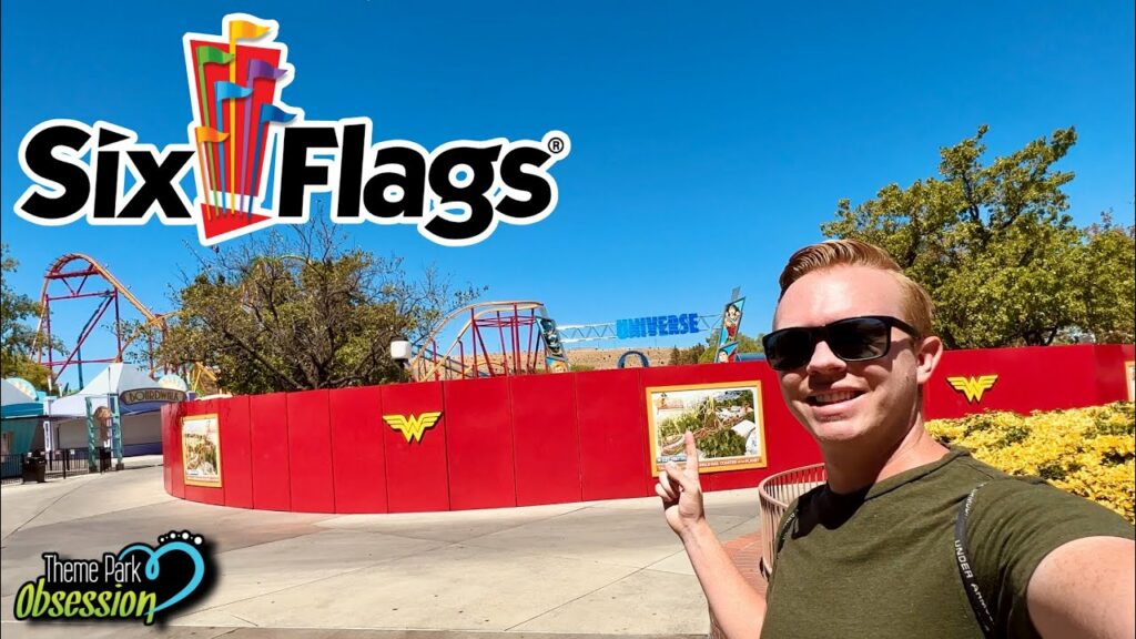 Last Wonder Woman Flight of Courage Update Before Opening! | Six Flags Magic Mountain | 📸Follow me on Instagram