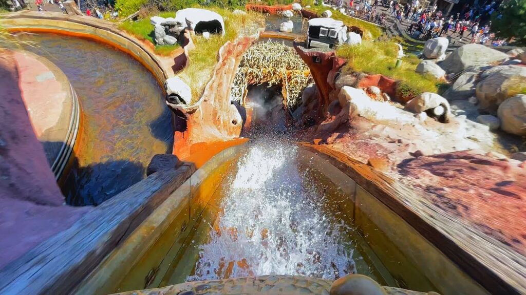 [MARCH 2022] Front Row POV - Newly Refurbished Splash Mountain Full Ride - Disneyland | Steve & Kai instagram -