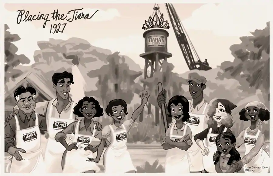 New Details Revealed About Tiana'a Bayou Adventure Coming 2024