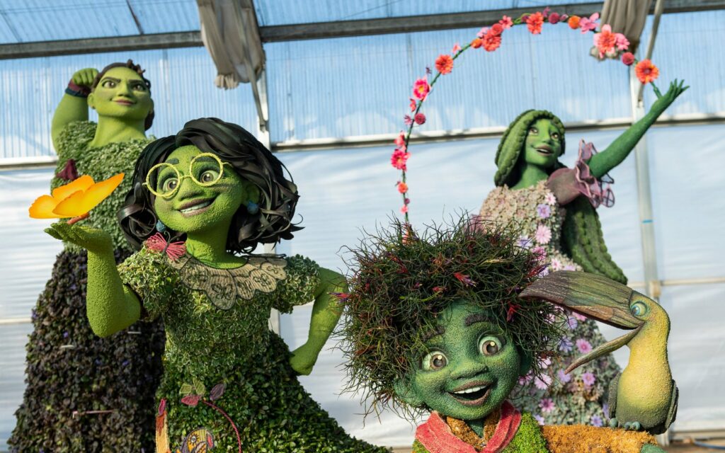 Princess Tiana And Encanto Topiaries Are Coming To The EPCOT International Flower & Garden Festival 2023