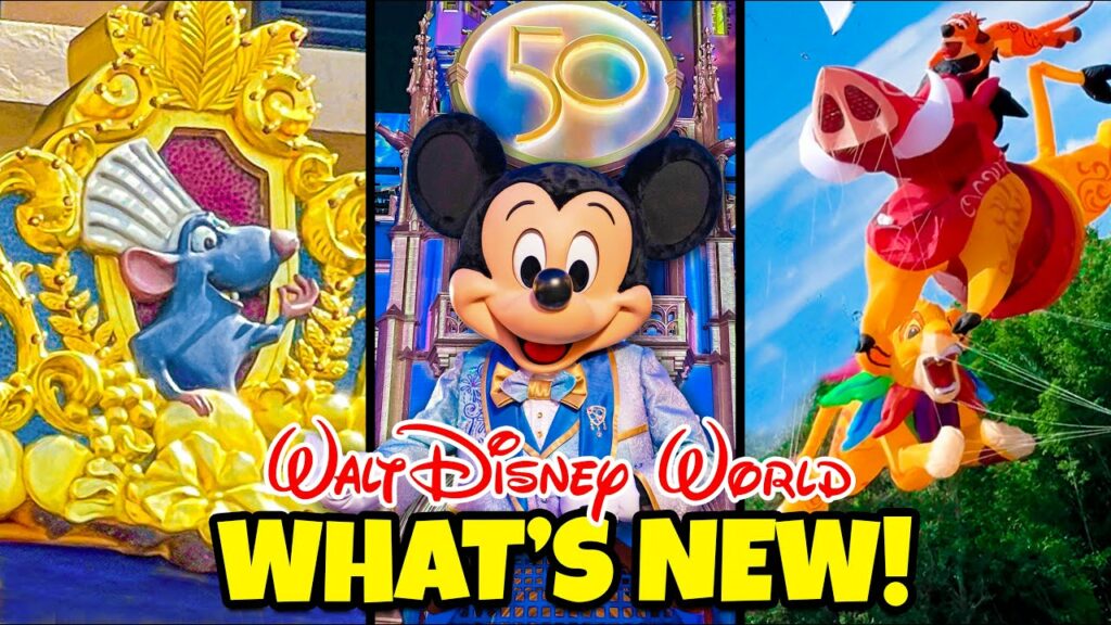 Top 10 New Rides & Attractions for Walt Disney World's 50th Anniversary | ►LAST VIDEO: Top 7 Hidden Secrets & Stories at Magic Kingdom- Walt Disney World