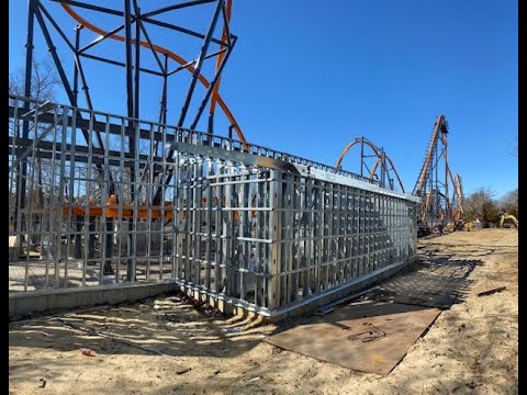 OFFICIAL Jersey Devil Coaster 'Behind the Adventure' Construction Update - Episode 8 | Music in this episode has been licensed through Storyblocks.