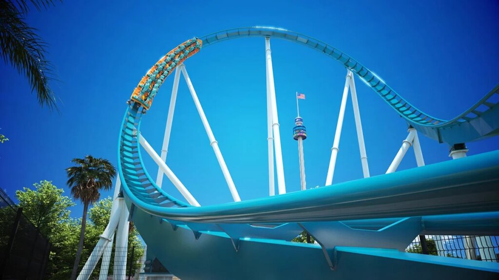 Pipeline Surf Coaster Begins Human Testing At SeaWorld Orlando, Here Is How It Currently Looks!