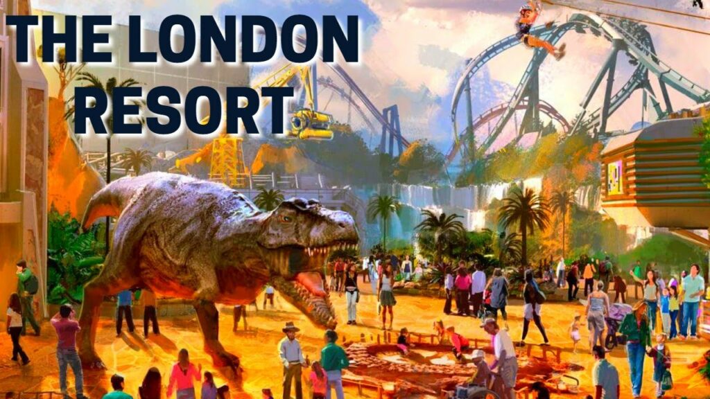 The London Resort NEW Concept Art - Dinosaur Area & TWO Roller Coasters! | Check out my previous update on The London Resort here: