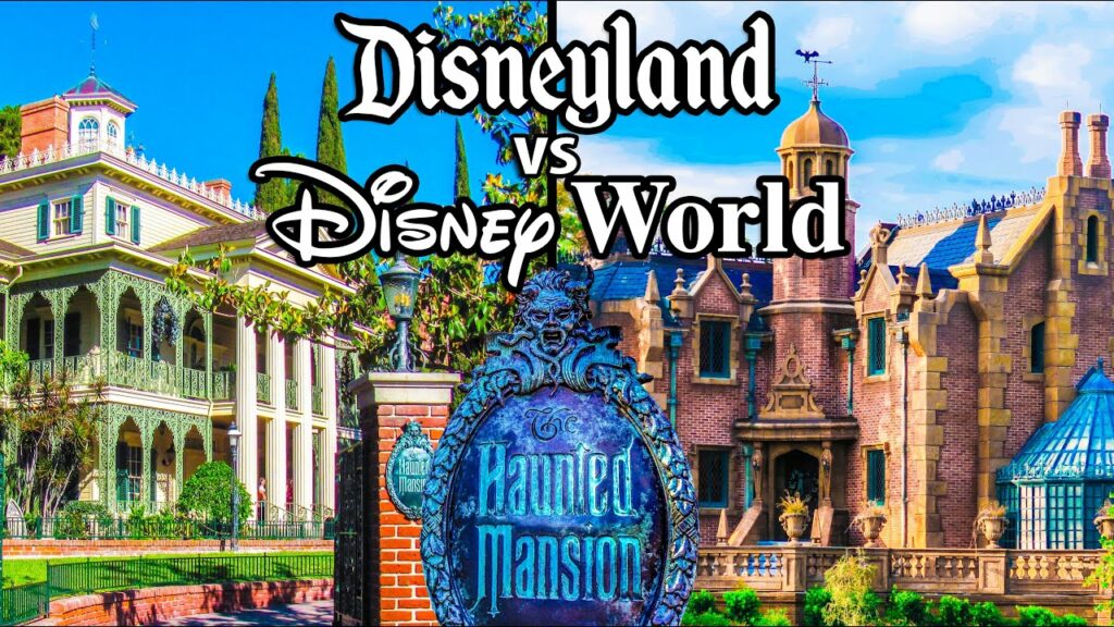 Top Walt Disney World Rides vs Disneyland Rides Pt4 - Haunted Mansion, Mark Twain & The Train | ►Top Disney World Rides vs Disneyland Rides!: Pt 1 Adventureland & Frontierland: