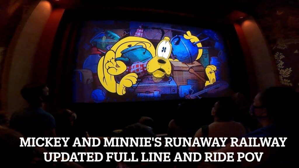 UPDATED! Mickey and Minnie's Runaway Railway Full Ride and Line 2021 POV HD 1080p | <p>
Post COVID Disney has opened the full line experience and along with the Ride on Mickey and Minnie's Runaway Railway. It's way more cohesive and makes so much more sense when you get to experience the line at Mickey's Runaway Railway at HollyWood Studios in Disney World near Orlando Florida. So here is the updated version for Y'all.</p>