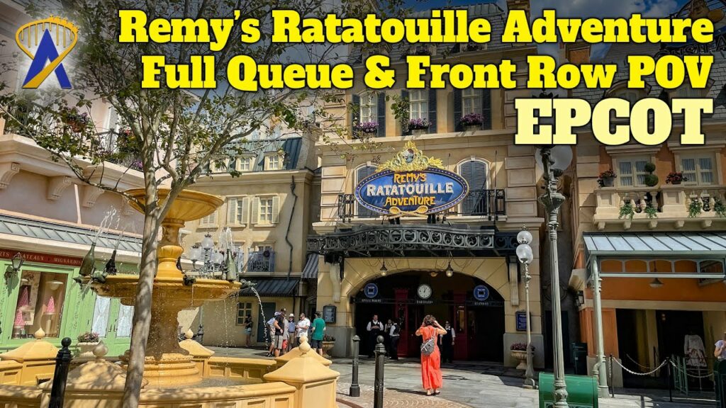 Remy’s Ratatouille Adventure at Epcot – FULL Queue and Front Row POV 4K | SUBSCRIBE TO OUR PRINT MAGAZINE ►