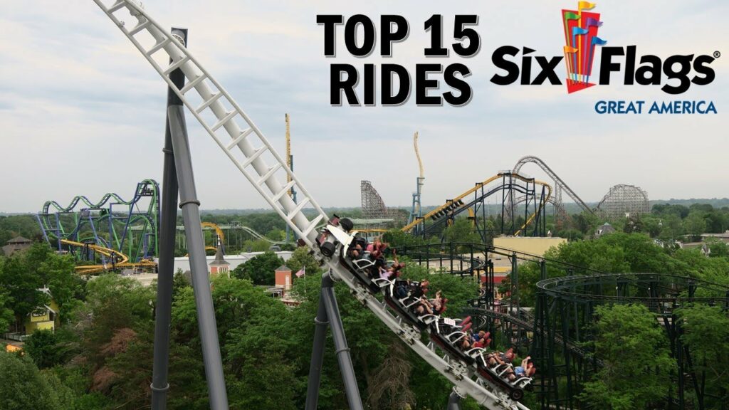 Top 15 Rides Six Flags Great America | Video Credits