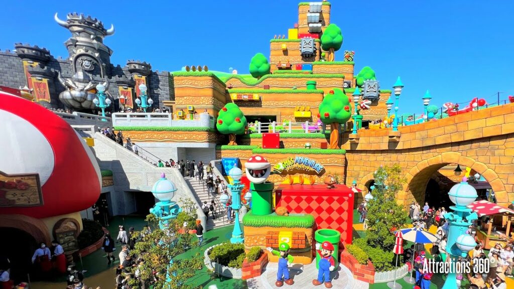 NEW! Full Super Nintendo World Land Tour at Universal Studios 2022 | World of Mario in Real Life | You can also meet and take photos with some of your favorite Super Nintendo characters like Mario, Luigi, Peach, and Toad in the real life Mushroom Kingdom.