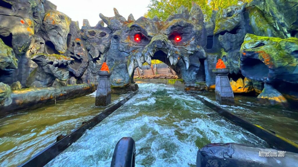 [4K] Best Themed River Rapids Ride | Excalibur Rapids Ride | Movie Park Germany 2022 | So do you guys like this river rapids ride? or do you prefer the Disney's rapids ride like Grizzly River Runs at Disney California Adventure or Kali River Rapids over at Disney's Animal Kingdom in Walt Disney World Florida? Leave your favorite in the comment below