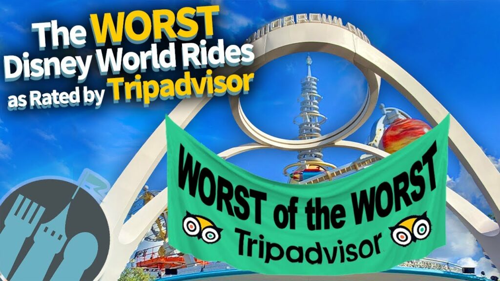 The Worst Disney World Rides as Rated by Trip Advisor | Want to support the channel? Check out our line of Disney Dining Travel Guides at