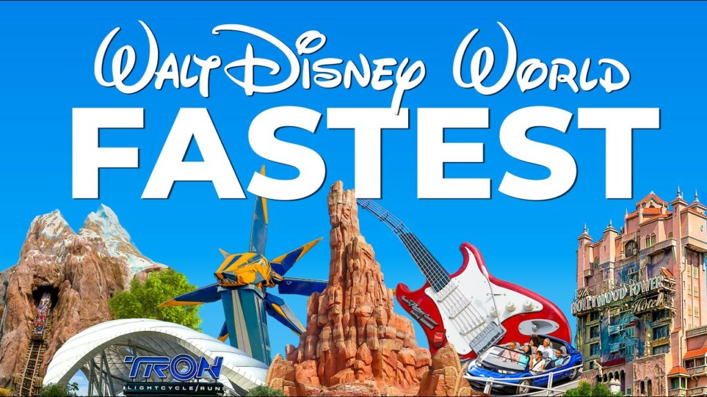 Top 10 Fastest Rides at Walt Disney World - 2023 Guide | ►LAST VIDEO: Top 10 NEW Disney Rides & Construction Updates