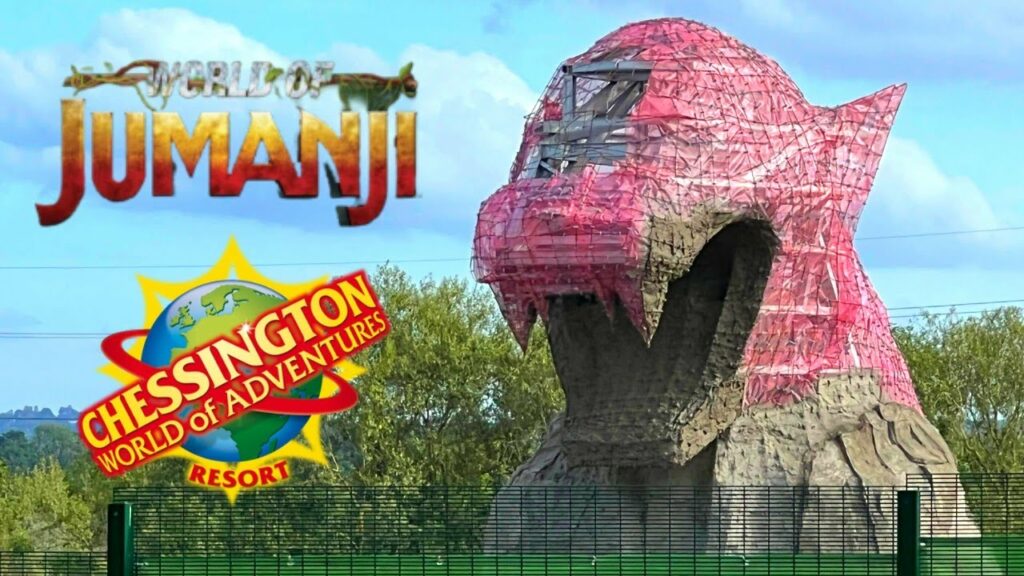 Chessington 2023 Coaster - World Of JUMANJI Construction Update - 4th September 2022 | In this update I take a detailed look at the work taking place on the large Jaguar Shrine theming structure. Along with that I check out the foundations for the two new flat rides along with taking a look at the station and maintenance area!