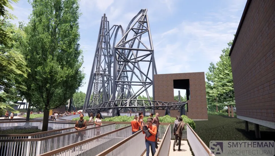 Construction Work Ramps Up For UK's Tallest Roller Coaster, Project Exodus At Thorpe Park, Expected 2024