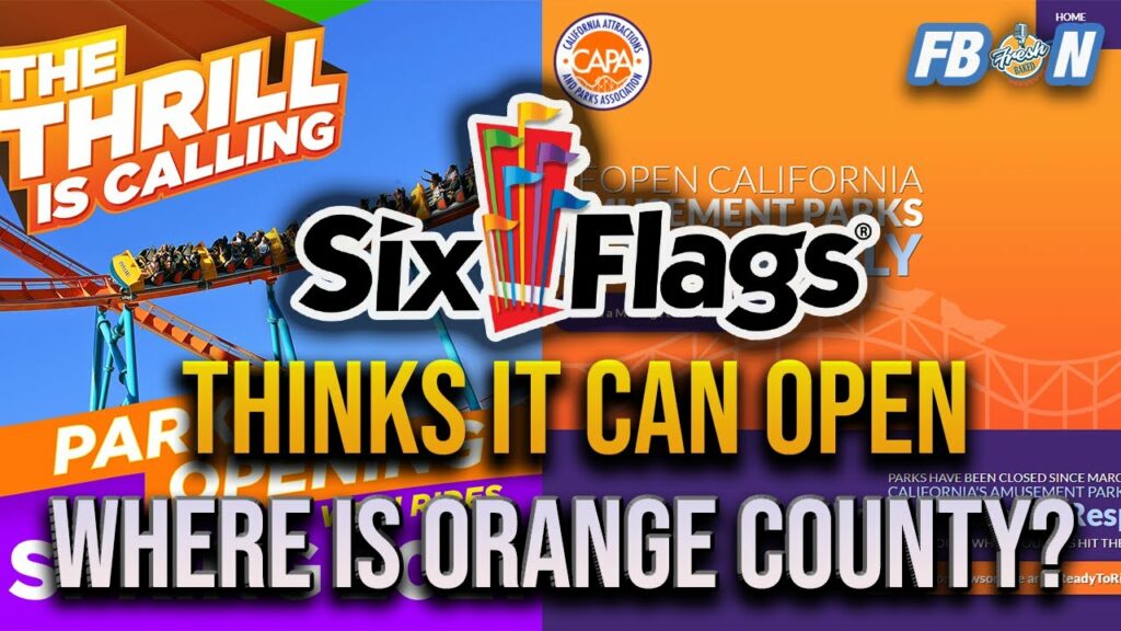 Six Flags Magic Mountain thinks it can open | How is OC doing?! | #freshbaked