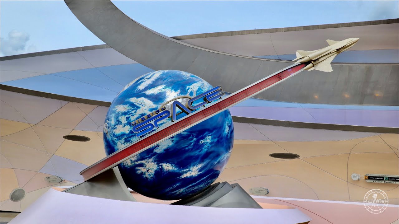 EPCOT Mission: Space Orange Mission Complete Ride Experience In 4K ...