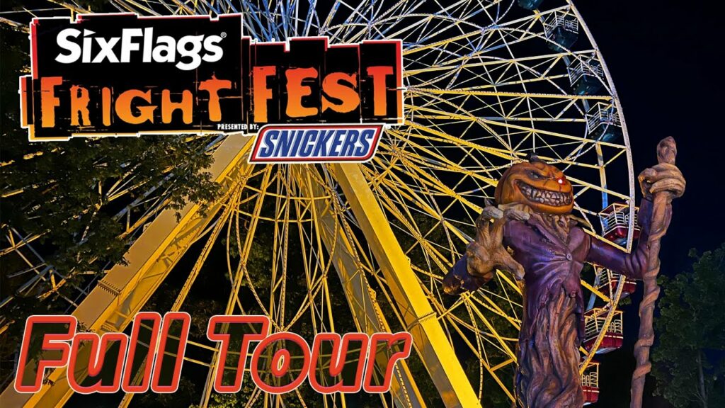 Fright Fest 2022 at Six Flags Great Adventure | Full Tour | <p>
Feel free to use this footage or any other on/off ride footage in your own videos! My only request is that you provide credit (in video and the description) to this YouTube channel!</p>
<p>Twitter:
Instagram:
Facebook: </p>