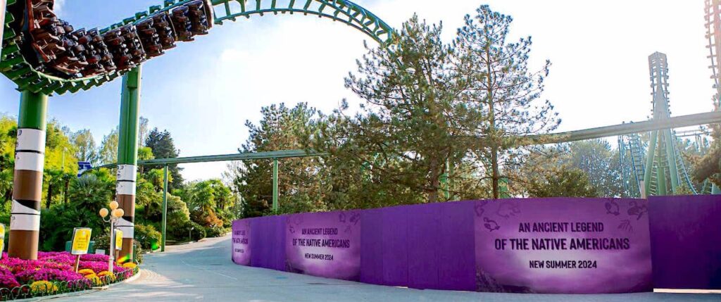 Gardaland teases Indigenous American theme for 2024 addition | October 18, 2023, 4:28 PM · Gardaland teases Indigenous American theme for 2024 addition