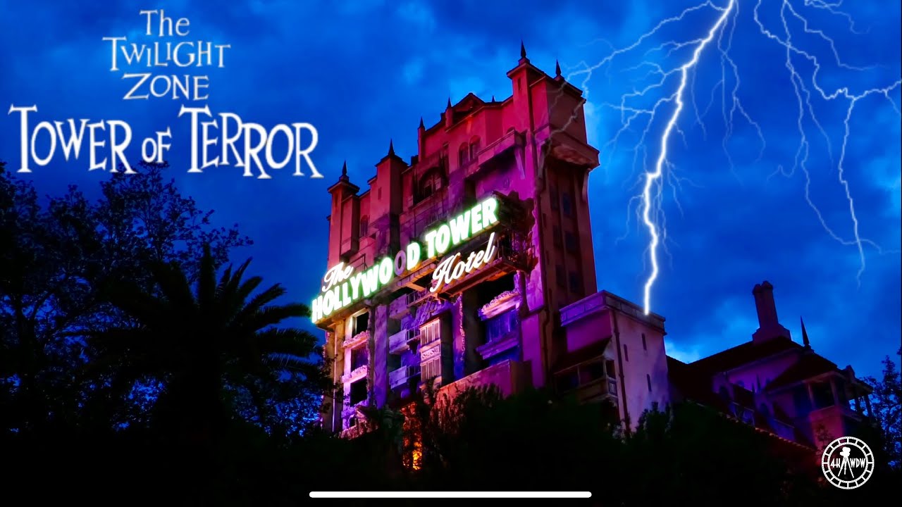 The Twilight Zone Tower Of Terror 4K Ride Experience At Disney’s Hollywood Studios Walt Disney