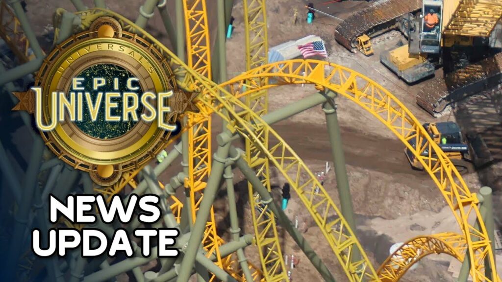 Universal's Epic Universe News Update — Dueling Roller Coaster Topped Off, New Ride Permits & More | Article Version of this Video: Universal's Epic Universe News Update — Dueling Roller Coaster Topped Off, New Ride Permits & More | Article Version of this Video: