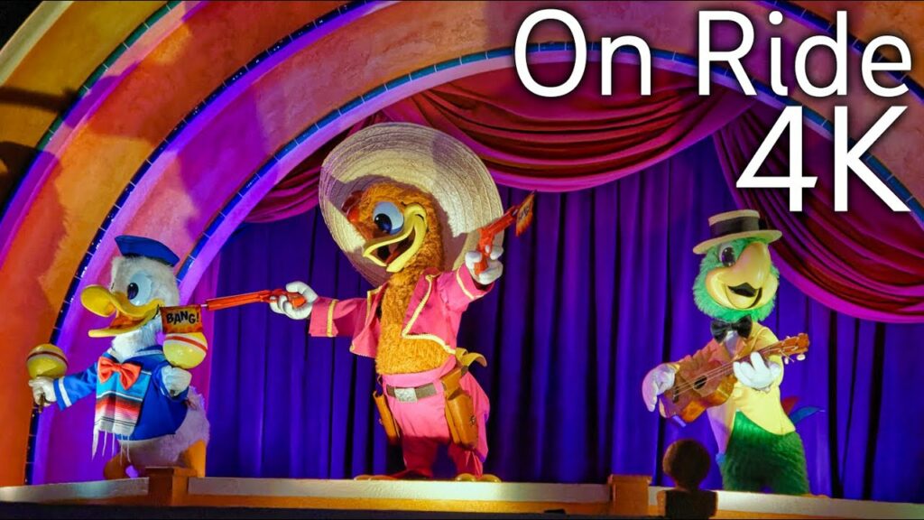 [4K] Gran Fiesta Tour Starring The Three Caballeros - On Ride 2022 - EPCOT - Disney World | ✔ Subscribe and share the YouTube DLP Welcome !