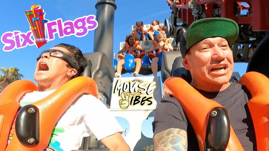 FACING MY FEAR OF HEIGHTS AT SIX FLAGS MAGIC MOUNTAIN | Mouse Vibes | MORE VIBES: FACING MY FEAR OF HEIGHTS AT SIX FLAGS MAGIC MOUNTAIN | Mouse Vibes | MORE VIBES:
