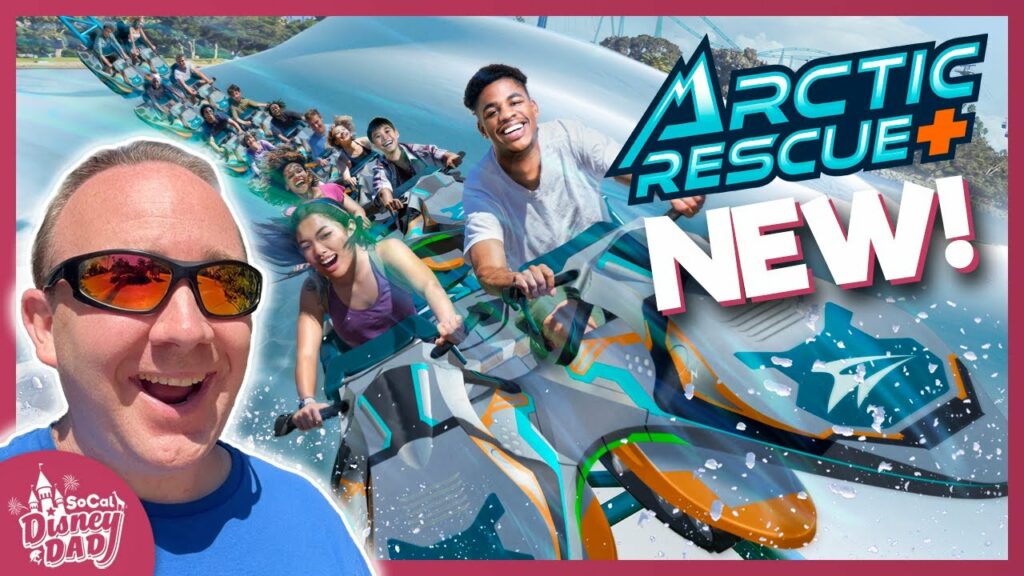 [NEW] Arctic Rescue Launch Coaster SPRING 2023 at SeaWorld San Diego | Arctic Rescue is an Intamin Launch Coaster that will feature 3 launches up to 40 MPH at a max height of 30 ft, will have a 48" height requirement, and a 16-seat ride train. The Arctic Rescue coaster will be the longest, fastest straddle coaster on the West Coast.