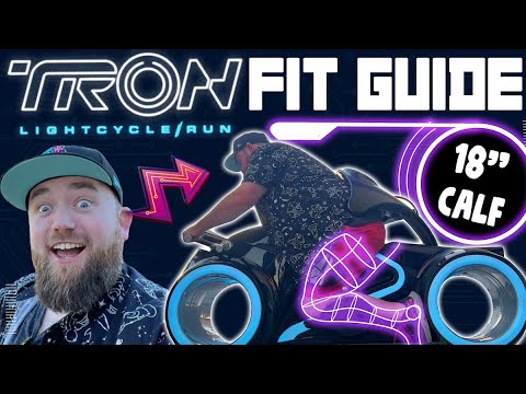 TRON Fit / Size Requirements: Lightcycle Run Vehicle - DISNEY DAN | Follow, Like & Subscribe on: