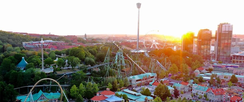 Fire destroys Liseberg's new water park
