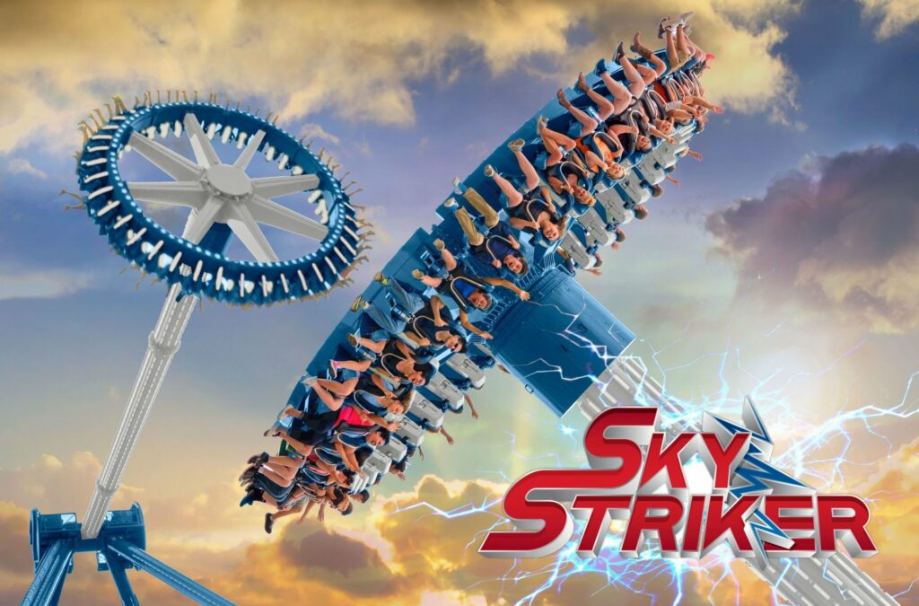 Six Flags Great America Confirms Official Opening Date For New Zamperla Sky Striker