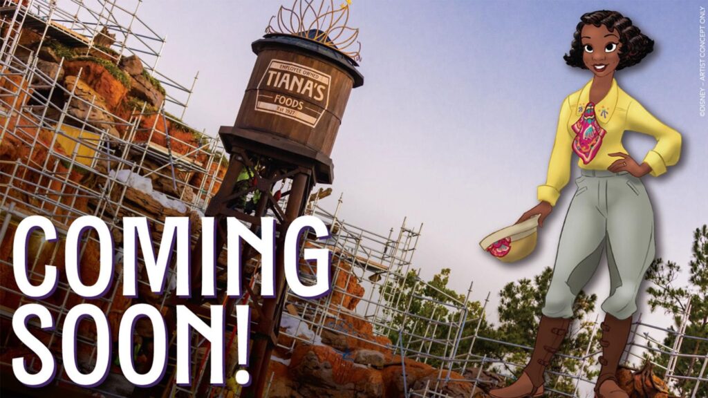 TESTING Has Begun On Tiana's Bayou Adventure At The Magic Kingdom, Coming Summer 2024!