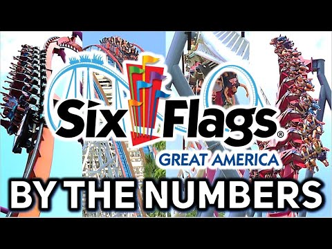 The Coasters of Six Flags Great America - By The Numbers | By The Numbers playlist:
