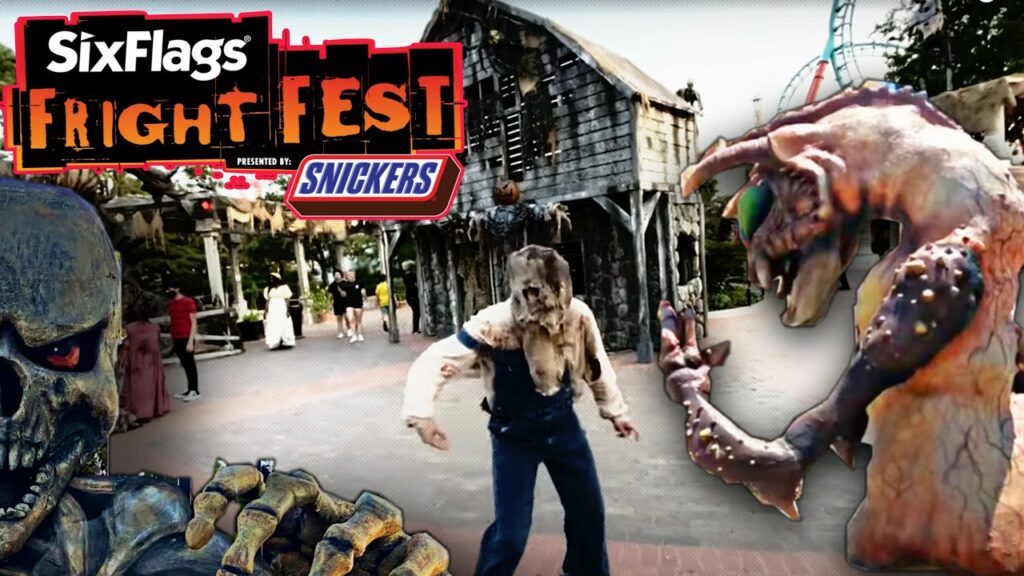 Fright Fest Opening Night Was Amazing! | Six Flags Fiesta Texas | San Antonio, TX | Follow me on Social Media: