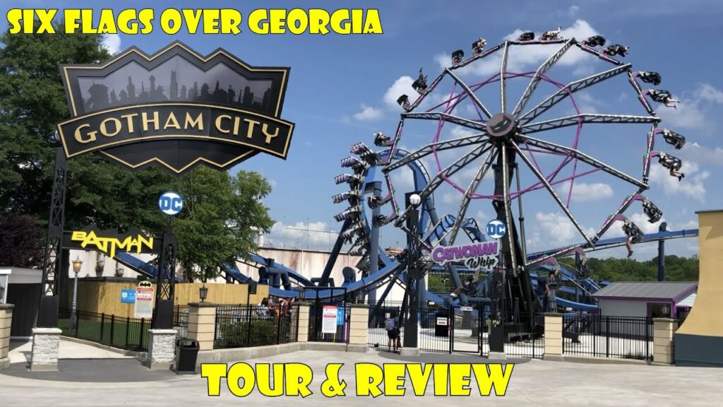 Gotham City at Six Flags Over Georgia Tour & Review! | If you think the new Gotham City looks fun, tag some friends you'd like to go to the park with and SMASH THAT SHARE BUTTON!!!