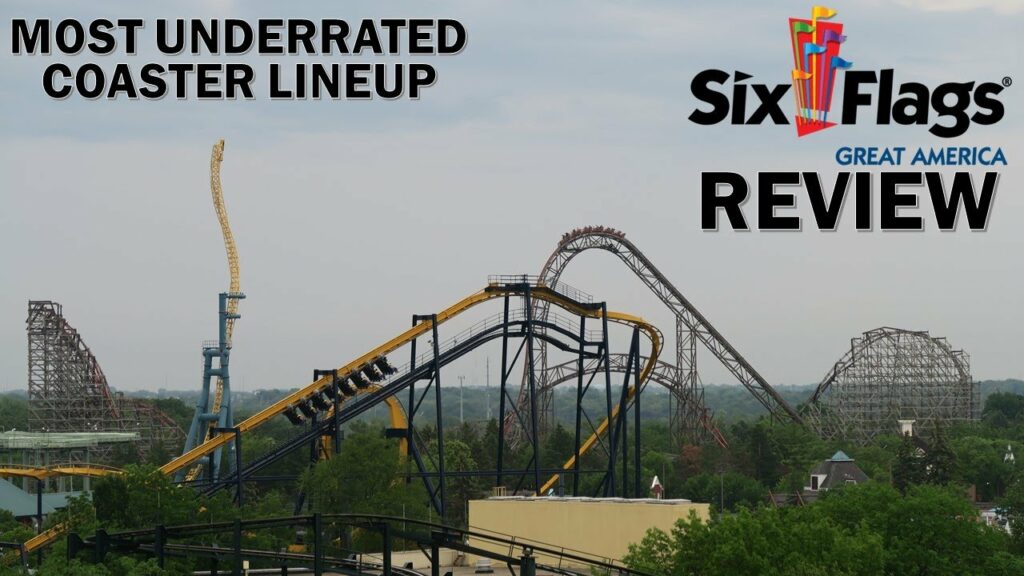 Six Flags Great America Review, Chicago Area Amusement Park | Most Underrated Coaster Lineup? | Video Credits