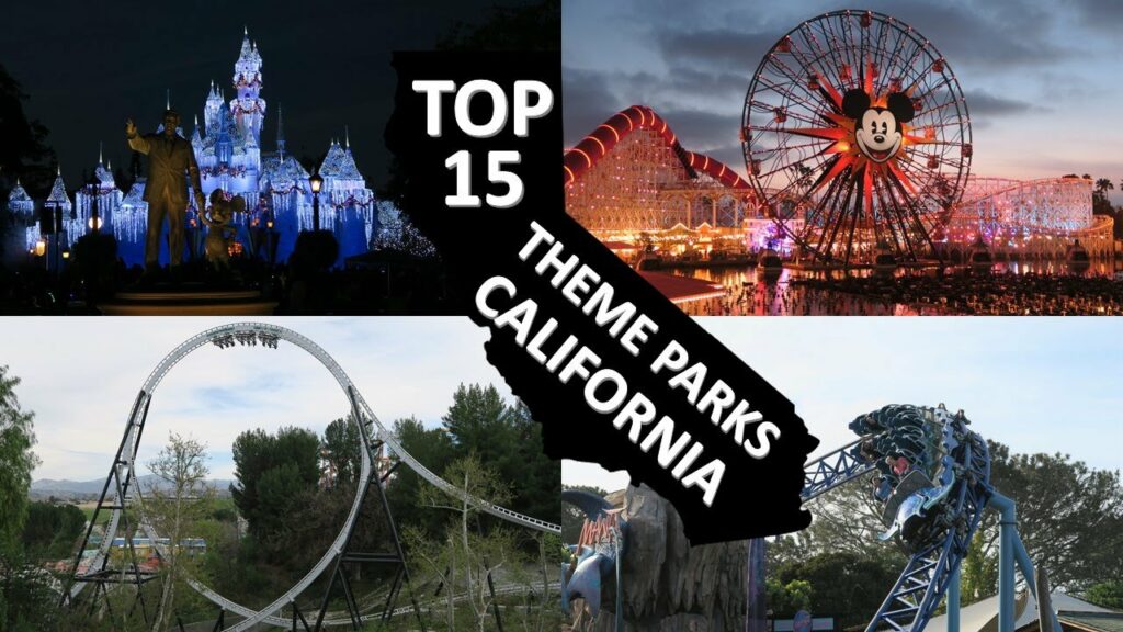 Top 15 Amusement Parks in California | US States Ranked | Video Credits