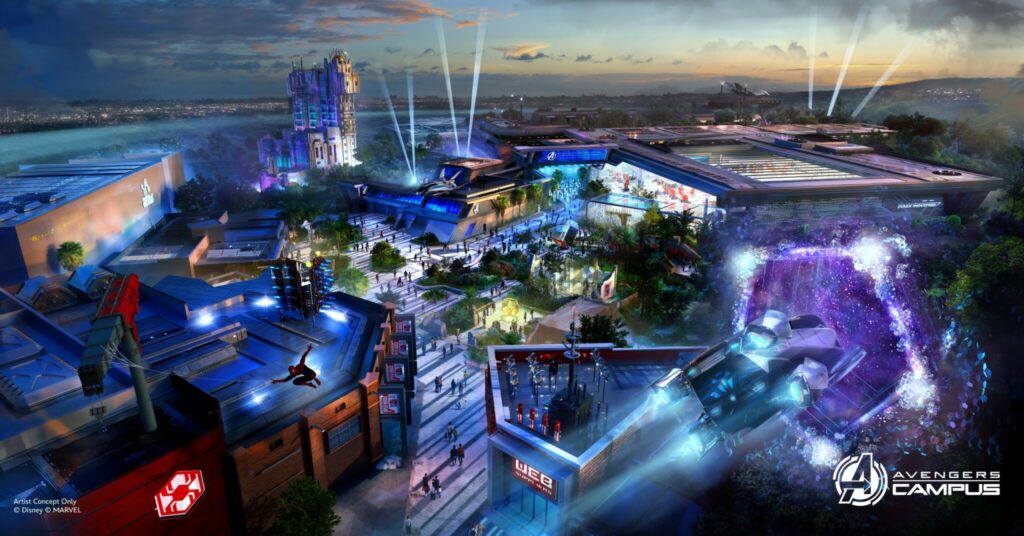 Two New Marvel Rides Revealed for Avengers Campus at Disneyland