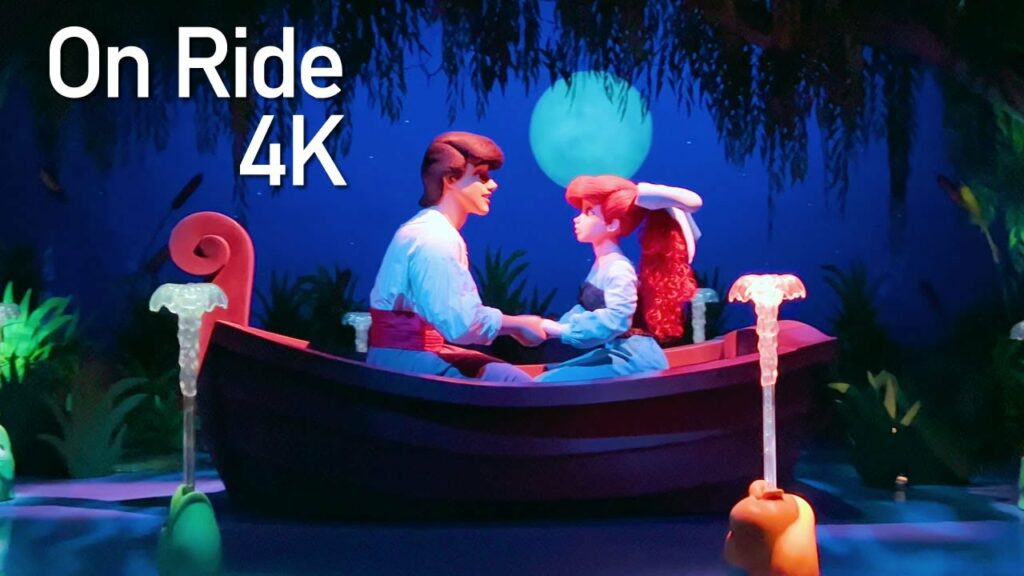 Under the Sea Journey of the Little Mermaid 2023 - On Ride Magic Kingdom | Walt Disney World Orlando | Under the Sea Journey of the Little Mermaid is a dark ride attraction located in Magic Kingdom's Fantasyland. It opened on May 22, 2011, as part of the New Fantasyland expansion. The ride is based on the 1989 Disney animated film The Little Mermaid.